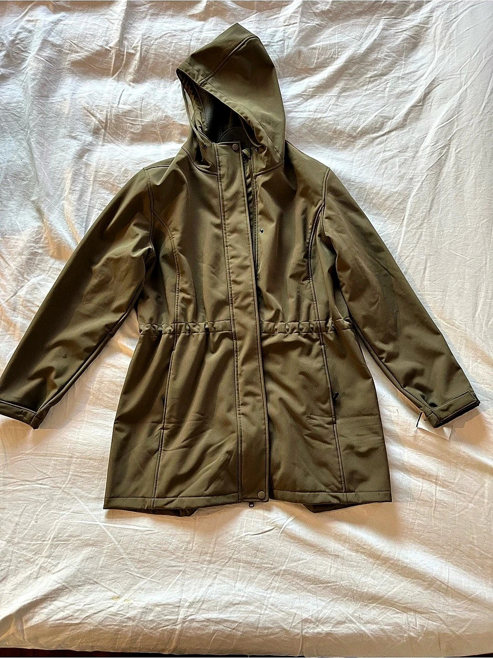 Outdoor Ventures Women's Lightweight Waterproof Fleece Lined Hooded Softshell